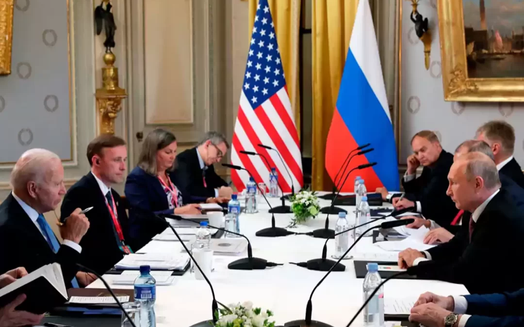 Reunión entre Rusia y Estados Unidos para discutir la paz en Ucrania