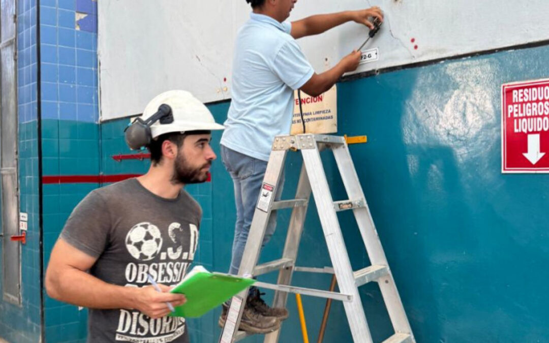 ORSEP fiscaliza la seguridad de Central Hidroelectrica Los Quiroga con instrumental avanzado