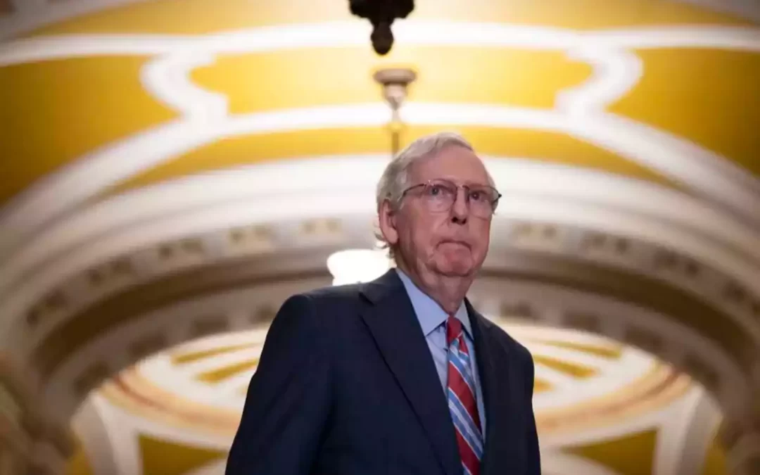 Mitch McConnell anuncia su retiro del Senado tras 38 años