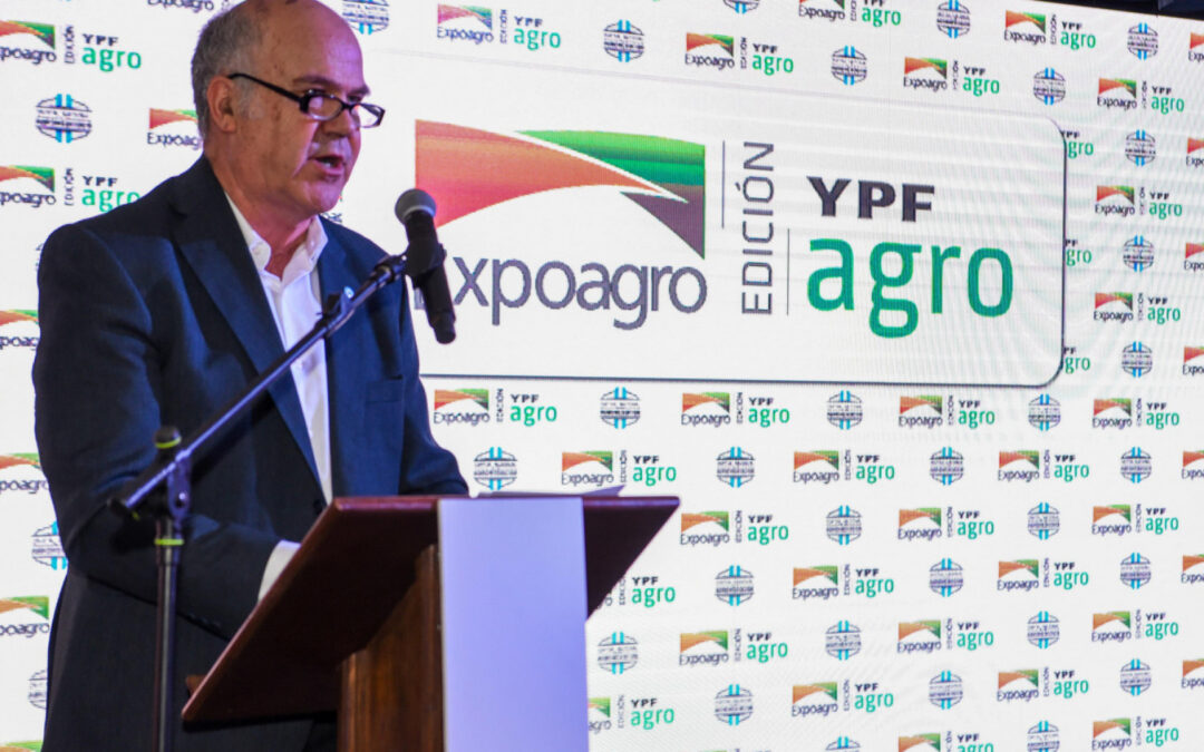 Iraeta en ExpoAgro: Apoyo a productores, medidas ante inundaciones y récords de exportación agropecuaria