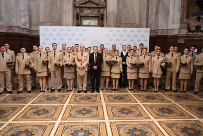 Suboficiales en el Congreso Argentino Inmersión Histórica y Fortalecimiento Democrático