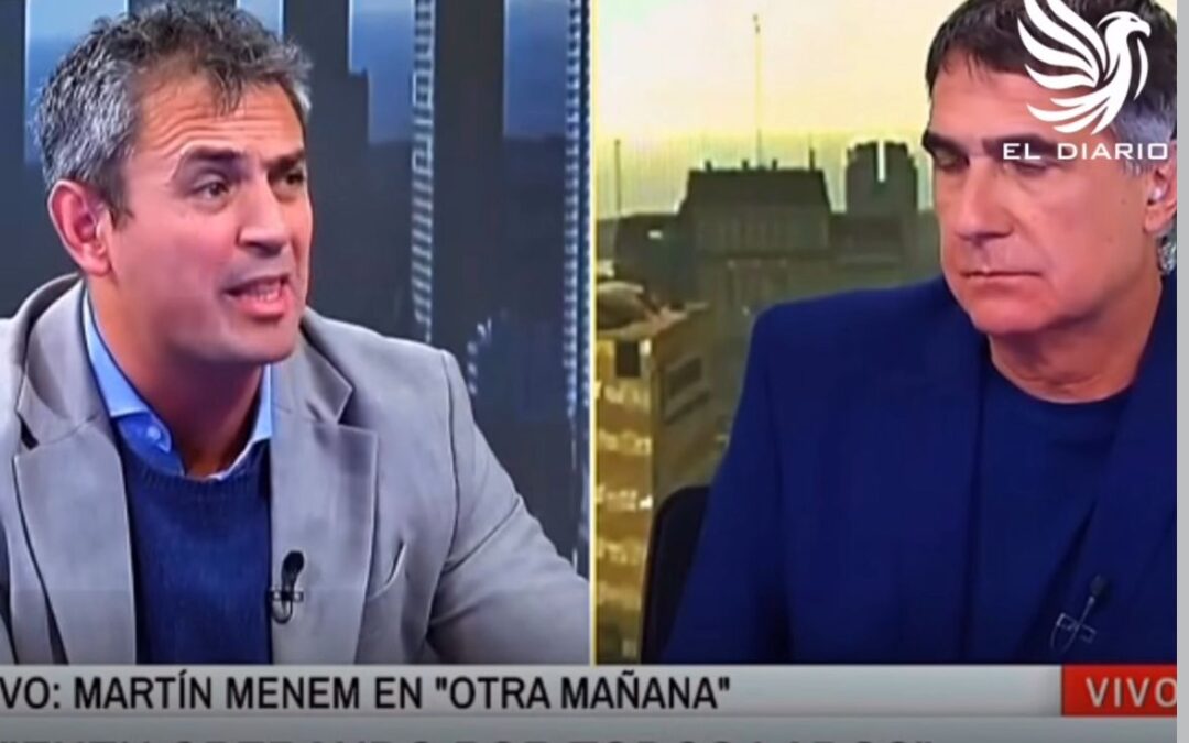 MARTÍN MENEM EN A24 «NO VAN A PODER FRENAR ESTE CAMBIO»